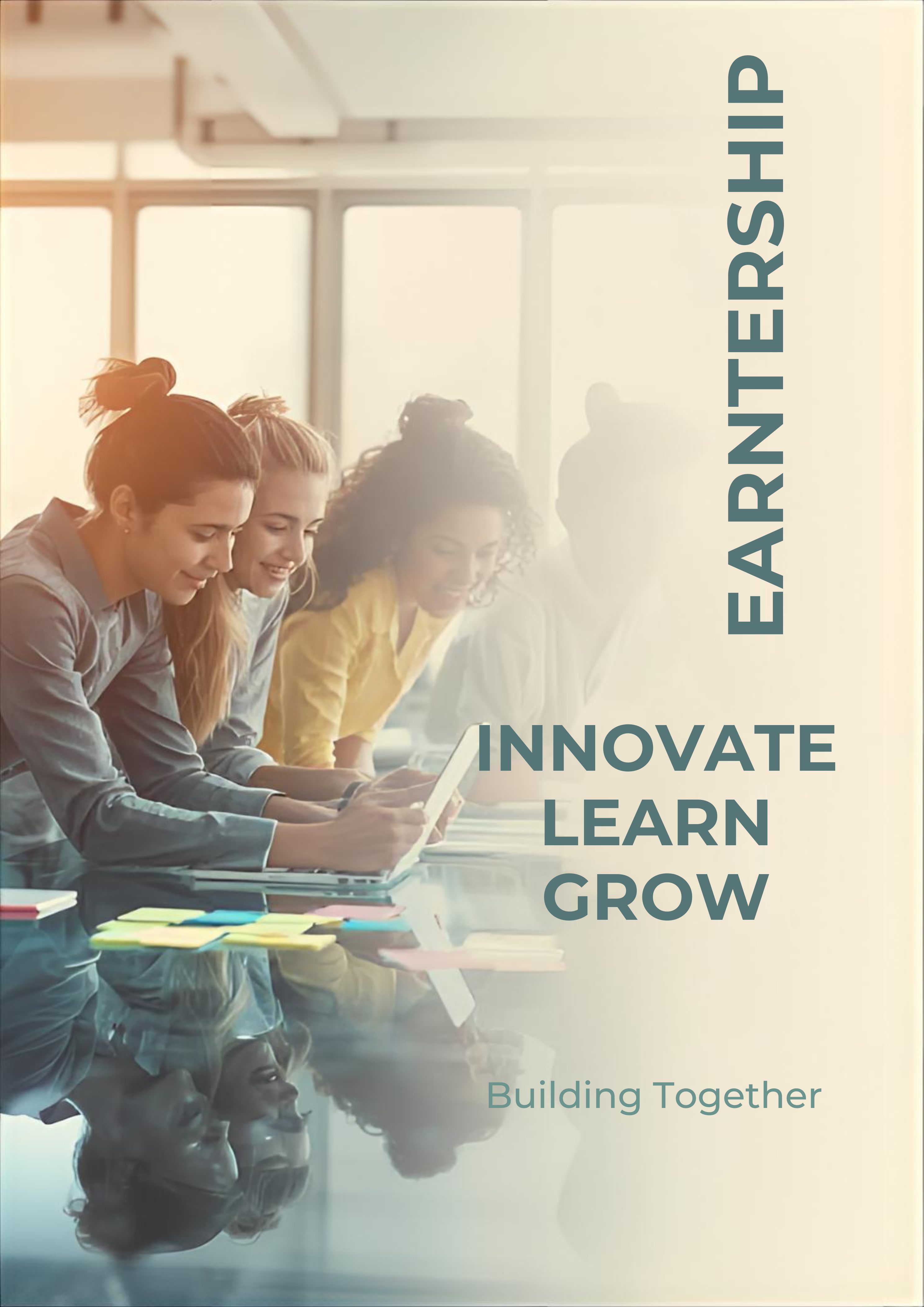 Team collaboration at Earnternship